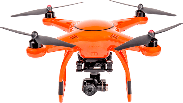 autonomous drone for birds control wineries